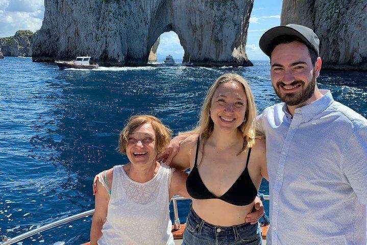 Sorrento ou Positano: passeio de barco por Capri & Blue Grotto
