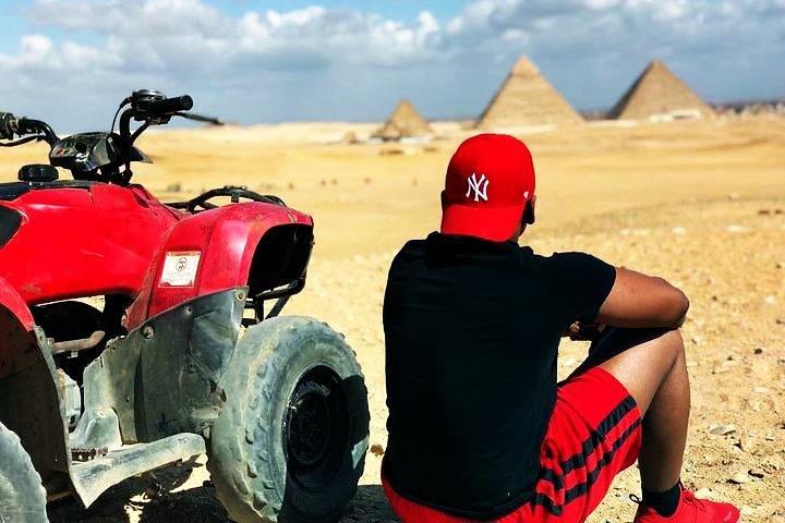 Ultimate Giza Pyramids Quad Bike Desert Adventure