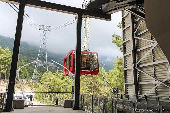 Funivia di Tahtali, 2350 m sul livello del mare! Da Antalya