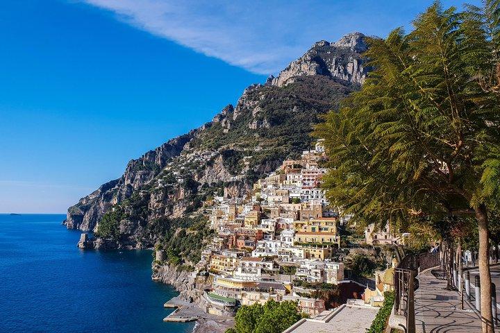TOUR DA COSTA AMALFI de Positano (desfrute de Amalfi, Ravello, Sorrento)