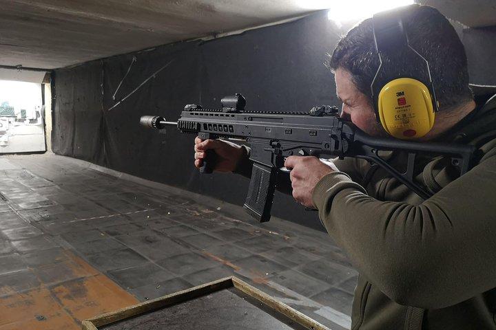 Riga Gun Range: tir avec Winchester, Glock17, & Kalachnikov