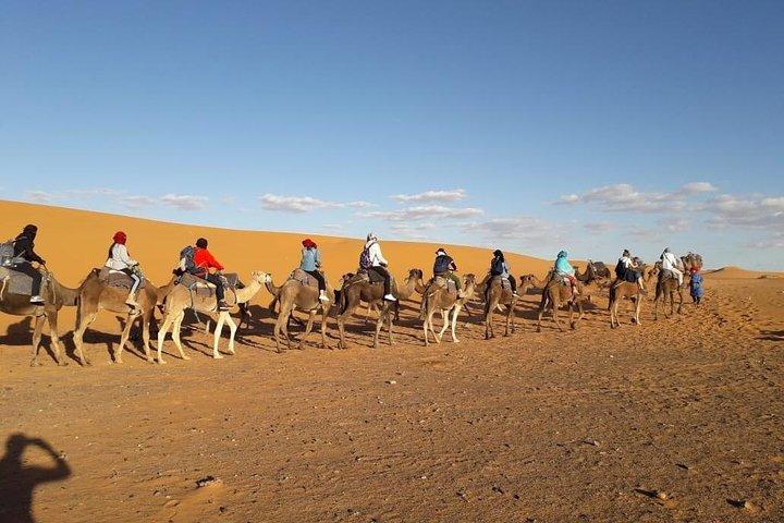 overnight in the zagoura desert 1n/2 days