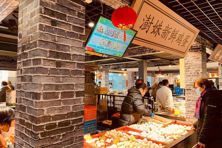 Privat våtmarknadsbesök med matlagningskurs i Shanghai