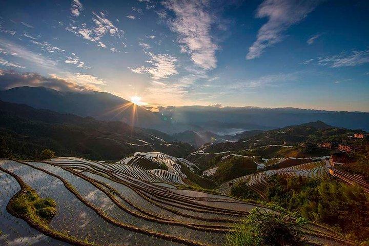 Desde Guilin: tour de día completo a los campos de terrazas de Longji