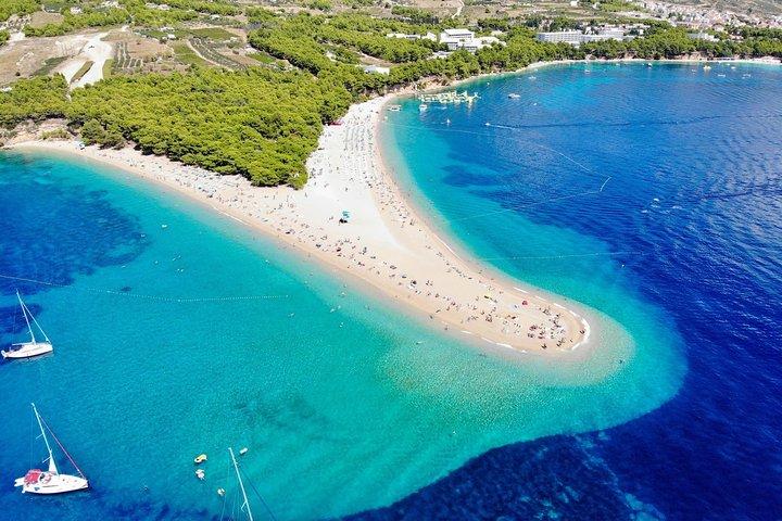 Private Tour auf die Insel Brac und Bol im Schnellboot ab Split oder Trogir