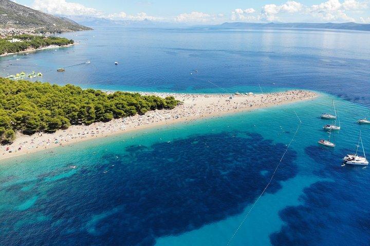 Private Tour auf die Insel Brac und Bol im Schnellboot ab Split oder Trogir
