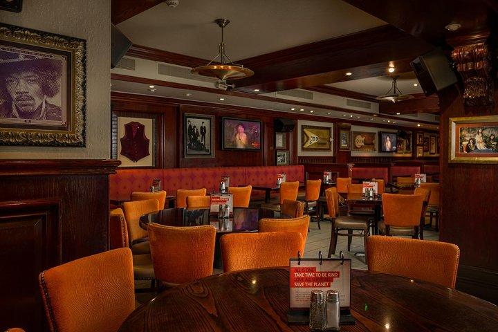 Hard Rock Cafe Edinburgh com menu para almoço ou jantar