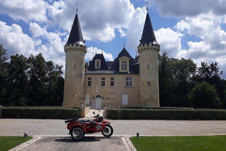 El Médoc en un sidecar, ¡magia!