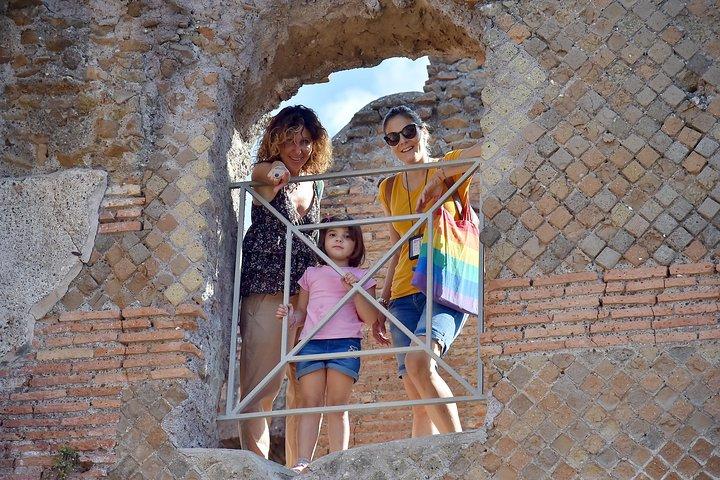 Kinderfreundliche alte Ostia-Tour mit Abholung vom Hotel und Skip-the-Line-Tickets