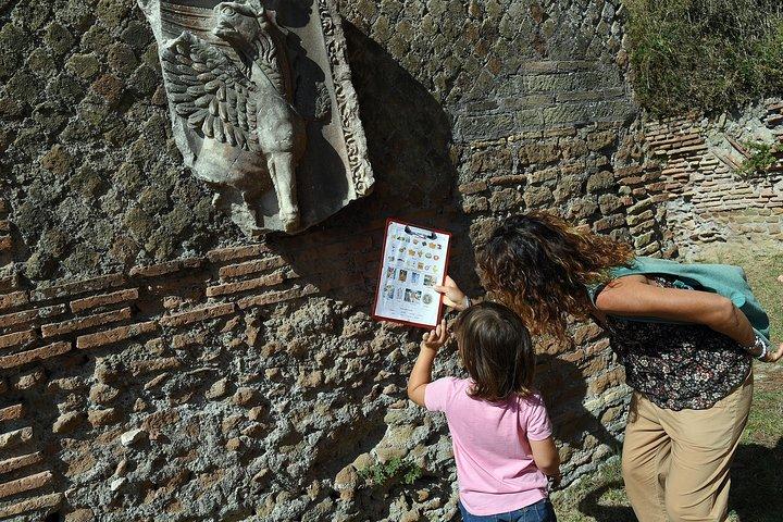 Kinderfreundliche alte Ostia-Tour mit Abholung vom Hotel und Skip-the-Line-Tickets