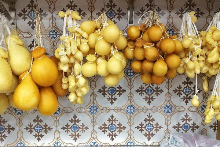 DESCUBRE SORRENTO, recorrido gastronómico y a pie. Limones, queso y aceite de oliva