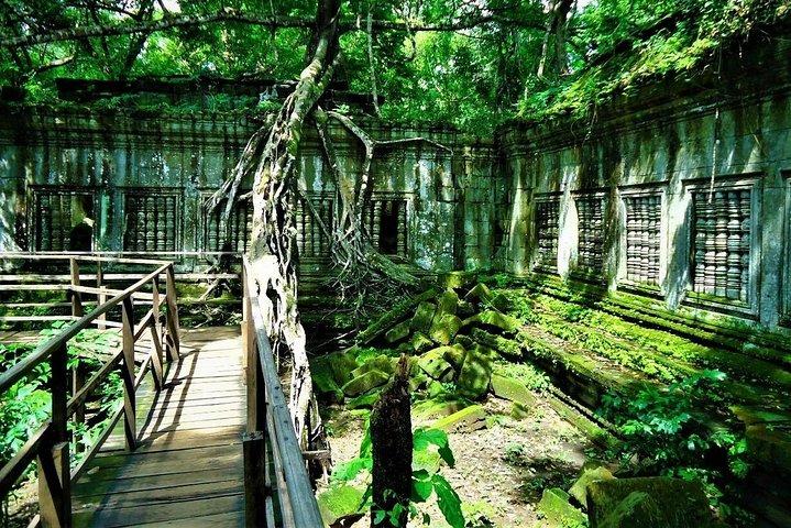 Tour privado de Beng Mealea y pueblo flotante