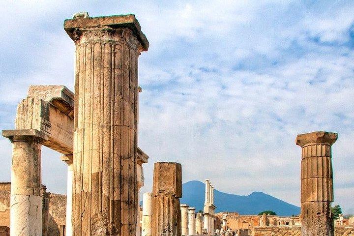 Desde la Costa: Pompeya el Real Servicio Todo Incluido (Guía, Traslado, Entrada)