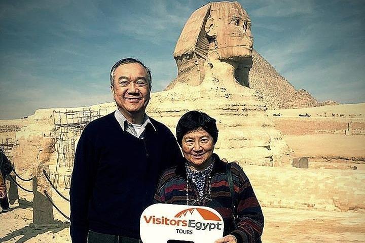 Dagstur vid Giza-pyramiderna och Egyptiska museet