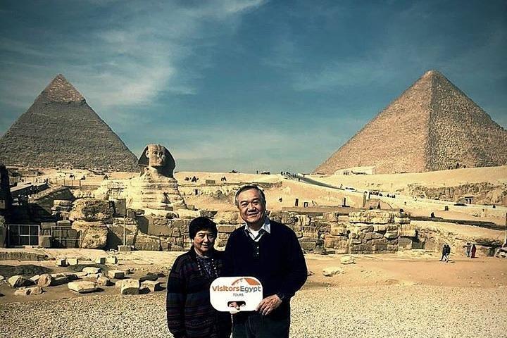 Dagstur vid Giza-pyramiderna och Egyptiska museet