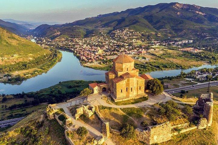 Mtskheta City og Jvari kloster, Город Мцхета и Монастырь Джвари