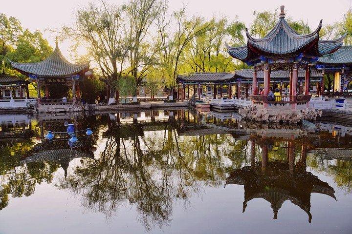 緑湖、鳥と花の市場、元通寺を含む1日昆明ツアー