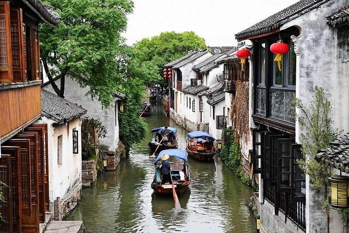 Tour privato di 3 giorni a Shanghai Hangzhou e Suzhou con visita alla città acquatica di Zhouzhuang