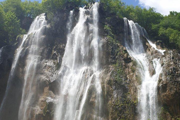 Visite privée des lacs de Plitvice au départ de Zagreb