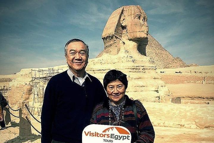 Tour privato di Piramidi di Giza di un'intera giornata, Memphis e Saqqara