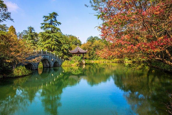 Dagtocht om het pittoreske landschap en de goddelijke cultuur in Hangzhou te verkennen