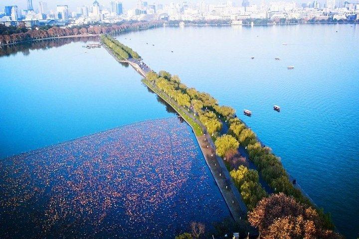 Dagtocht om het pittoreske landschap en de goddelijke cultuur in Hangzhou te verkennen