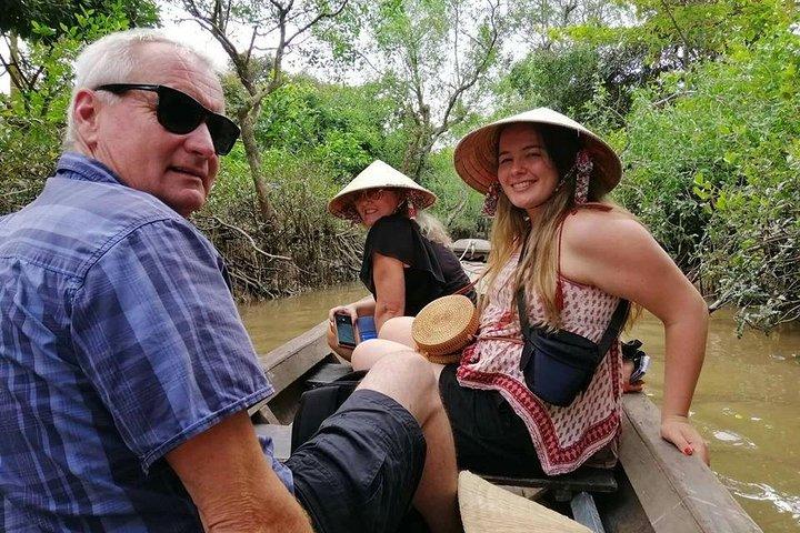 Escape autêntico do Delta do Mekong: barco privado, canais e vida rural
