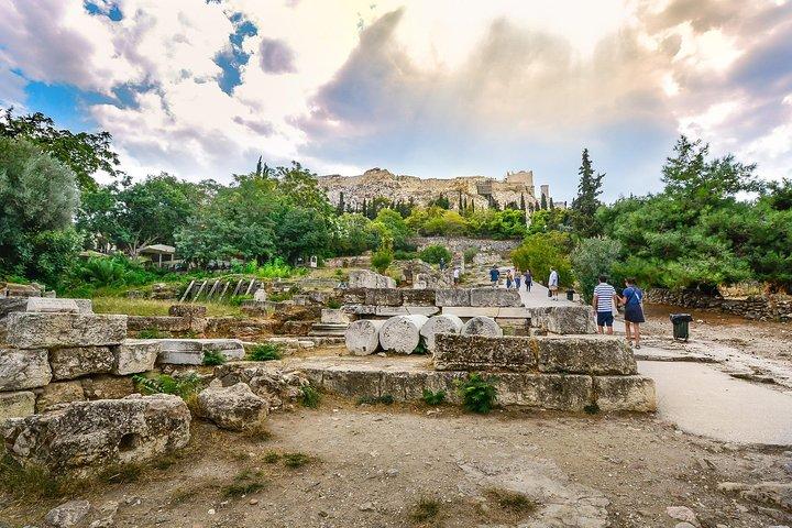 Private historische Wanderung durch Athen Akropolis und Stadion