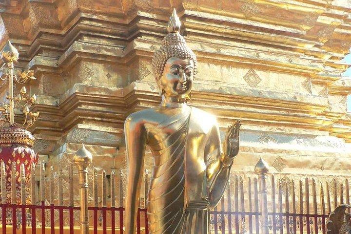 Bästa Six Chiang Mai Temple Tour + Doi Suthep inklusive lunch (minst 2 st)
