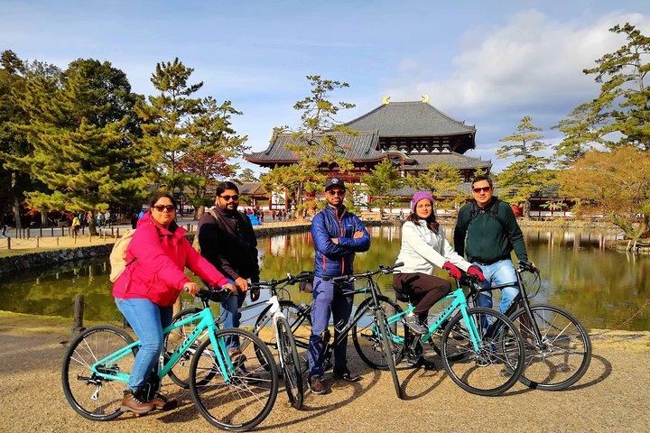 Nara - Visite privée à vélo en famille