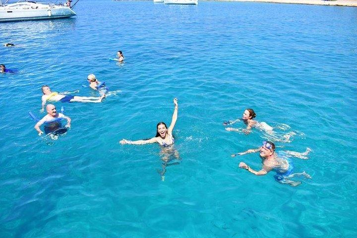 アギストリ島とモニ島を経由するアテネからアイギナへの日帰りクルーズ