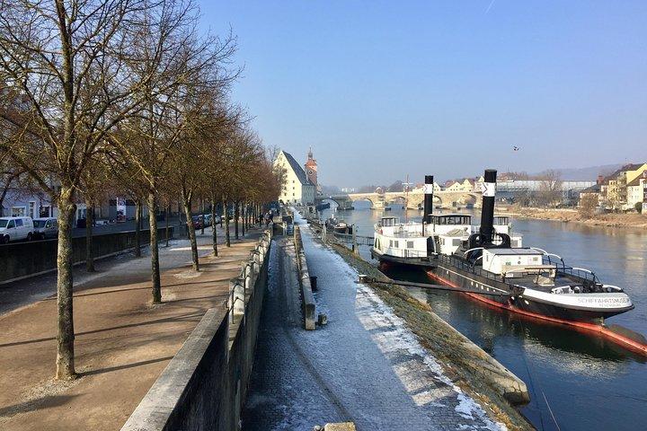 Viagem privada de Munique a Regensburg de um dia de trem, incluindo bilhetes