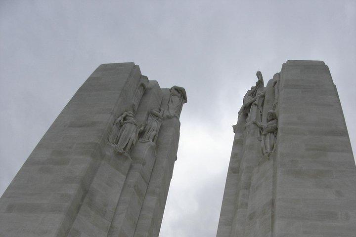 Excursión privada de 1 día a la WW1 canadiense que incluye Vimy Ridge