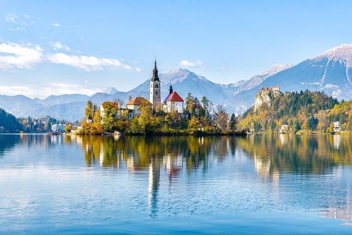 Lac de Bled et Bohinj avec cascade de Savica inclus