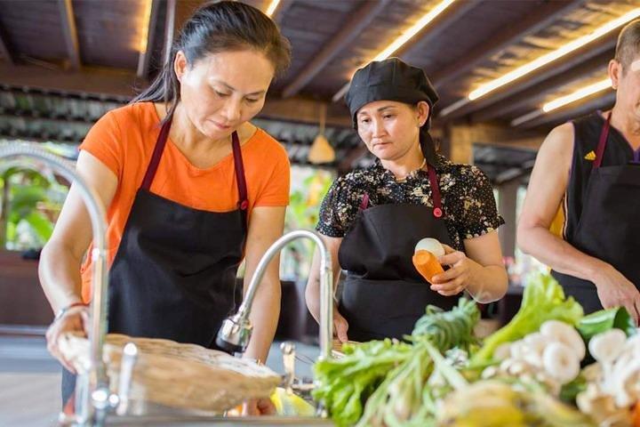 Lezione di cucina privata cambogiana a casa di un locale
