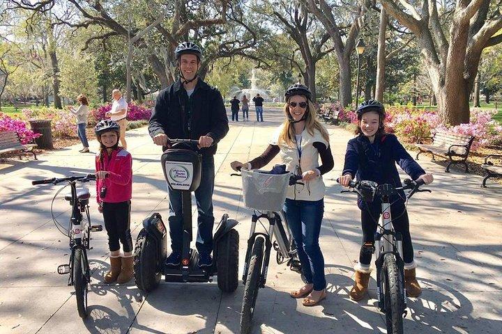 Tour guidato della storia del Segway di 60 minuti di Savannah