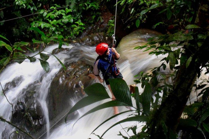 Canyoneering and Canopy Tour in Turrialba