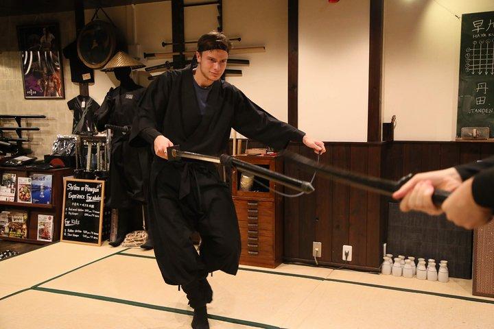 Lezione pratica di 2 ore di ninja del maestro giapponese a Kyoto -Medio