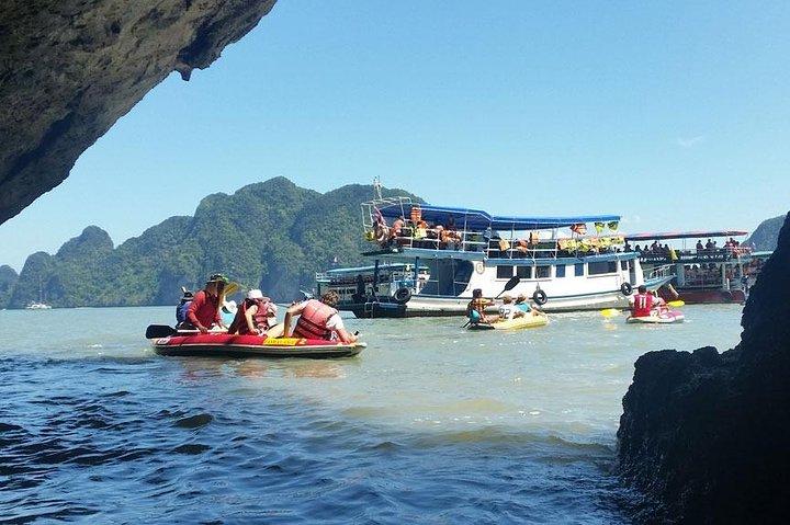 プーケットからのビッグボートによるジェームズボンド島とパンガー湾ツアー