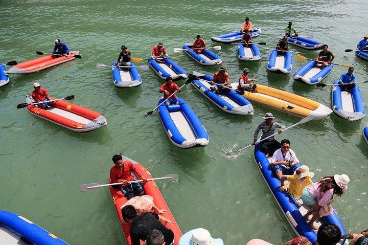 ジェームズボンド島、パナック、ホン島旅行+プーケットからビッグボートで1カヌー