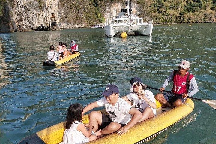 ジェームズボンド島、パナック、ホン島旅行+プーケットからビッグボートで1カヌー
