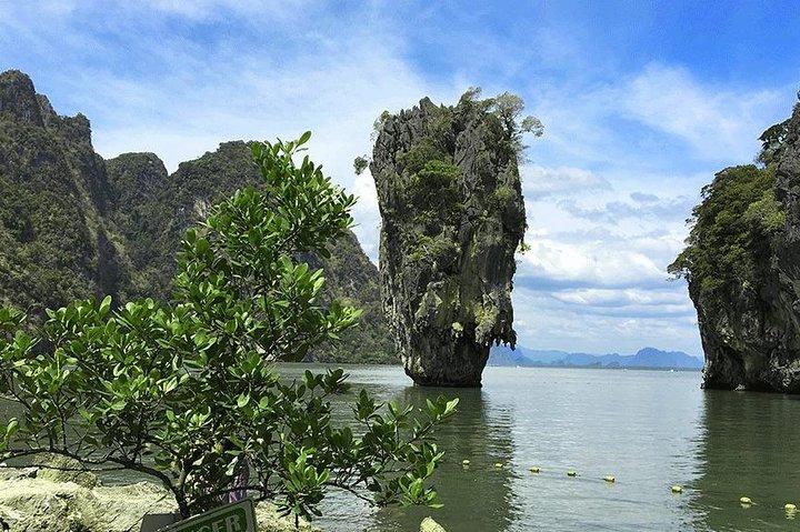 ジェームズボンド、パナック、ホン島旅行+プーケットからのビッグボートで2カヌー