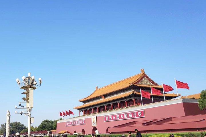 Beijing Tour: Temple of Heaven, Acrobatics & View Forbidden City från Jingshan