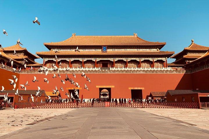 Beijing Layover Tour zur Verbotenen Stadt und zum Platz des Himmlischen Friedens vom Flughafen Daxing