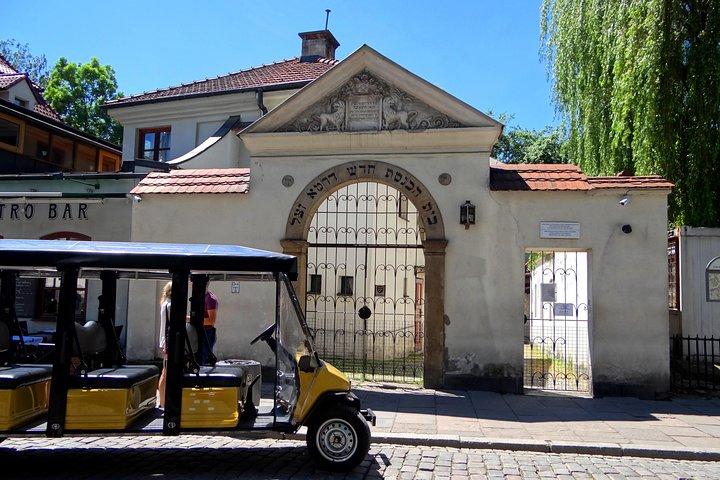 Kazimierz, Gueto Judeu, História da Lista de Schindler - Passeio de carrinho de golfe