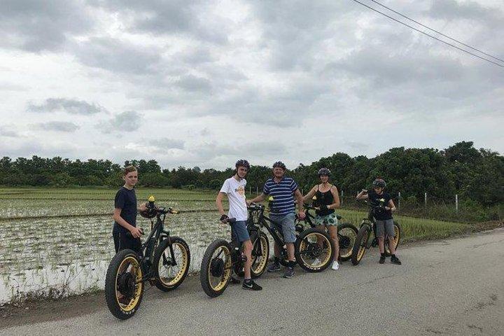 Full-day E-bike Countryside and Nam Phrae (flat-hilly, GUIDED)