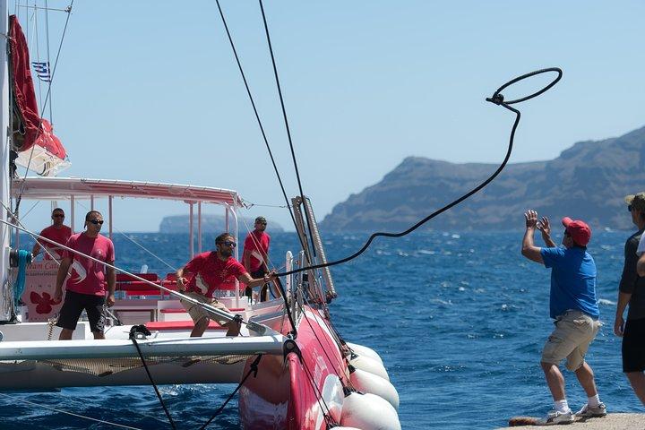 Santorini Sailing Dream Catcher with BBQ Lunch and Drinks