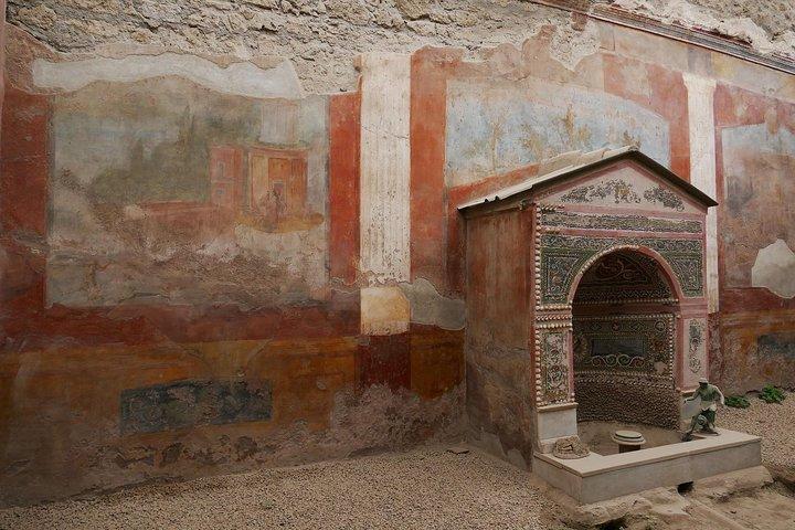 Visite privée de Pompéi au départ de Rome avec guide et billets d'entrée