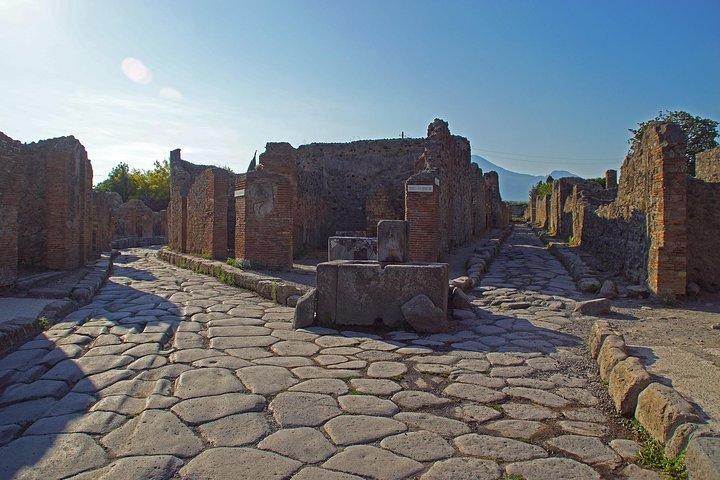 Visite privée de Pompéi au départ de Rome avec guide et billets d'entrée