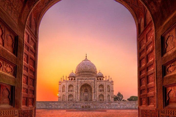 Skip The Line : Taj Mahal & Abhaneri Step Well Tour From Jaipur（ジャイプール発）